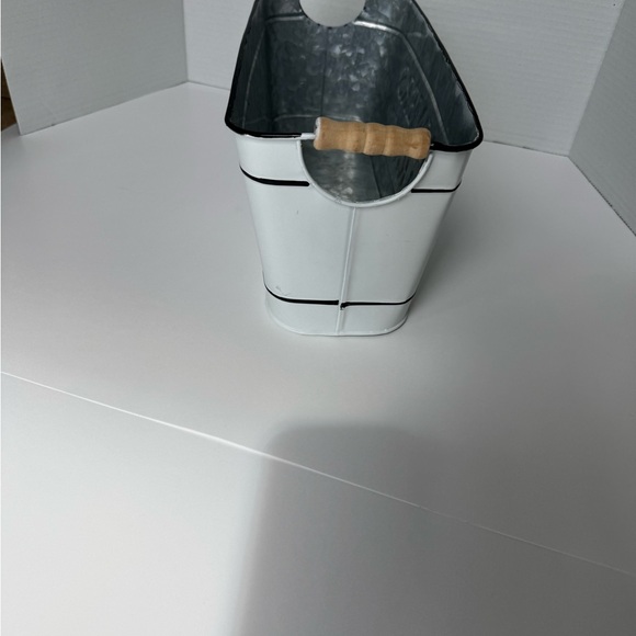 White Farmers Market Metal Bin - Picture 5 of 12